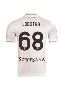 SSC Napoli Stanislav Lobotka #68 Jalkapallovaatteet Vieraspaita 2025-26 Lyhythihainen